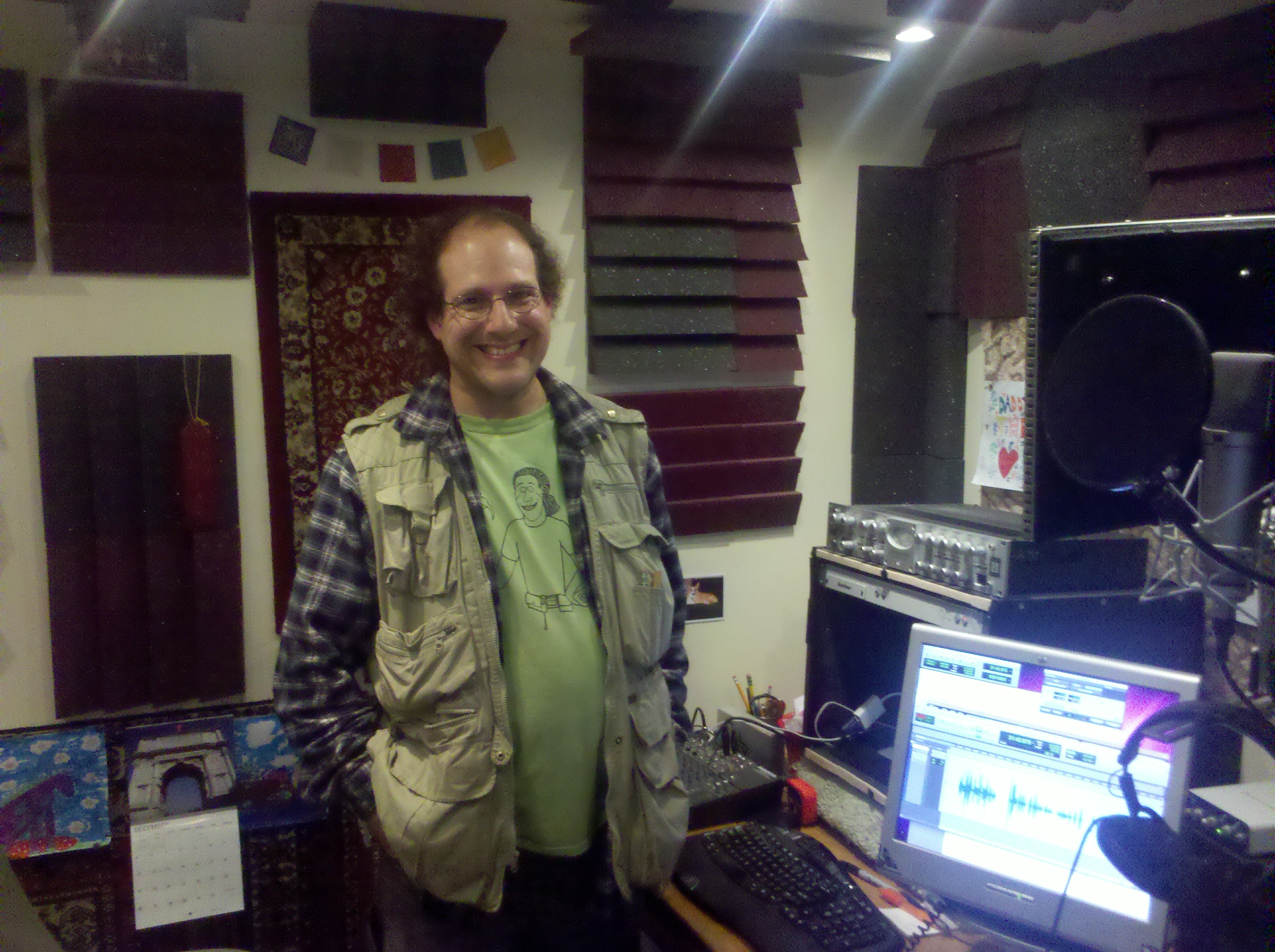 Kitchen Lighting and Basement Sound Studio